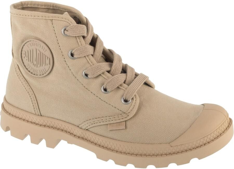 Palladium PAMPA HIGH PILAT M Half-hoge schoenen Wit beige - Foto 3