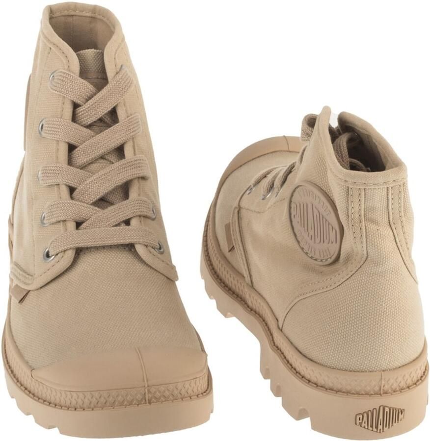 Palladium PAMPA HIGH PILAT M Half-hoge schoenen Wit beige - Foto 4