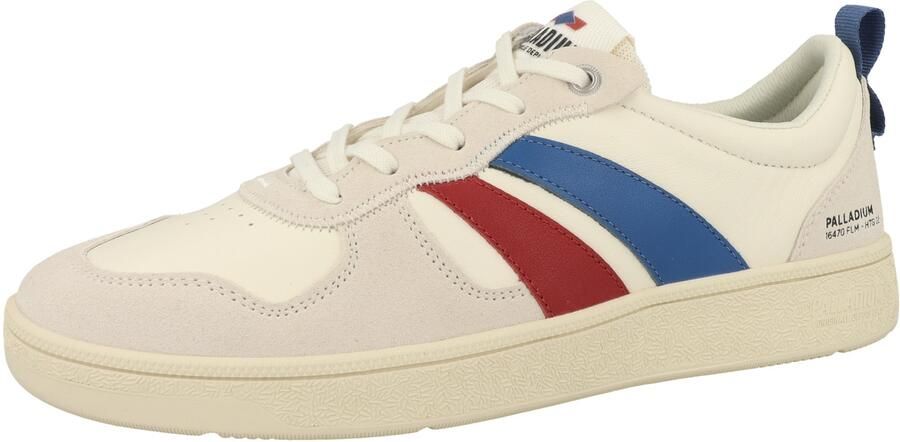 Palladium Sneakers laag 'Flame' ivoor blauw lichtgrijs rood - Foto 4