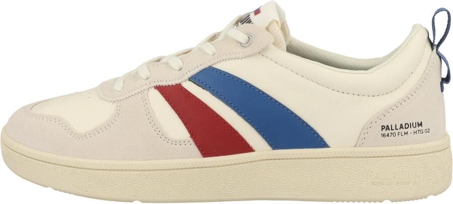 Palladium Sneakers laag 'Flame' ivoor blauw lichtgrijs rood - Foto 6