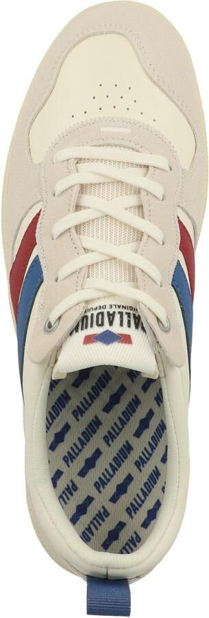 Palladium Sneakers laag 'Flame' ivoor blauw lichtgrijs rood - Foto 8