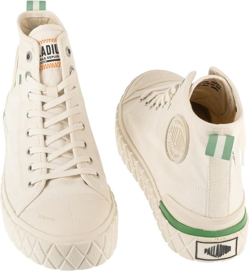 Palladium Unisex PALLA ACE CHUKKA ORGANIC Laarzen Enkellaars 79142-180-M Cream White - Foto 4