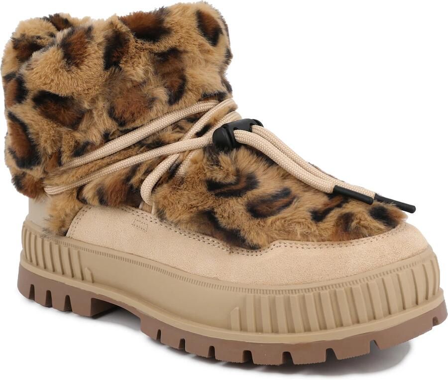 Palladium Snowboots bruin cappuccino lichtbruin zwart - Foto 2