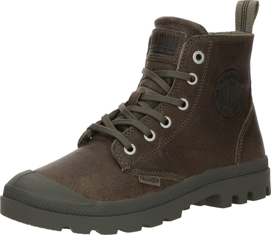 Palladium Unisex Pampa Zip Leather ESS Boots Enkellaars 76888-308 Groen - Foto 4