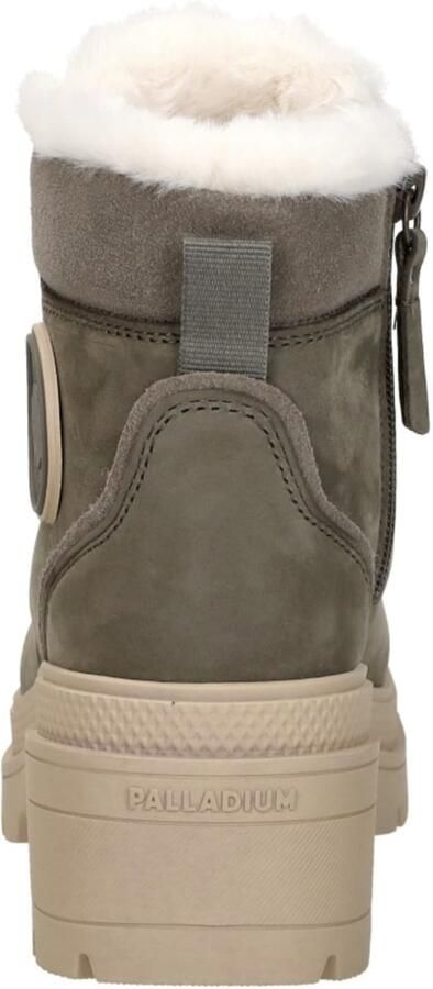 Palladium PALLARISE NBK WL Hoge sneakers Veterboots Dames veterschoenen Dames sneakersHalf-hoge schoenen Groen - Foto 11