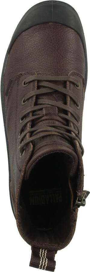 Palladium PAMPA~ZIP~LTH~ESS~~~~~~~~~~~~~ Hoge sneakers Hoge sneakers Veterboots veterschoenen sneakersVrije tijd half-hoogHalf-hoge schoenen veterschoen sneakers Bruin - Foto 7
