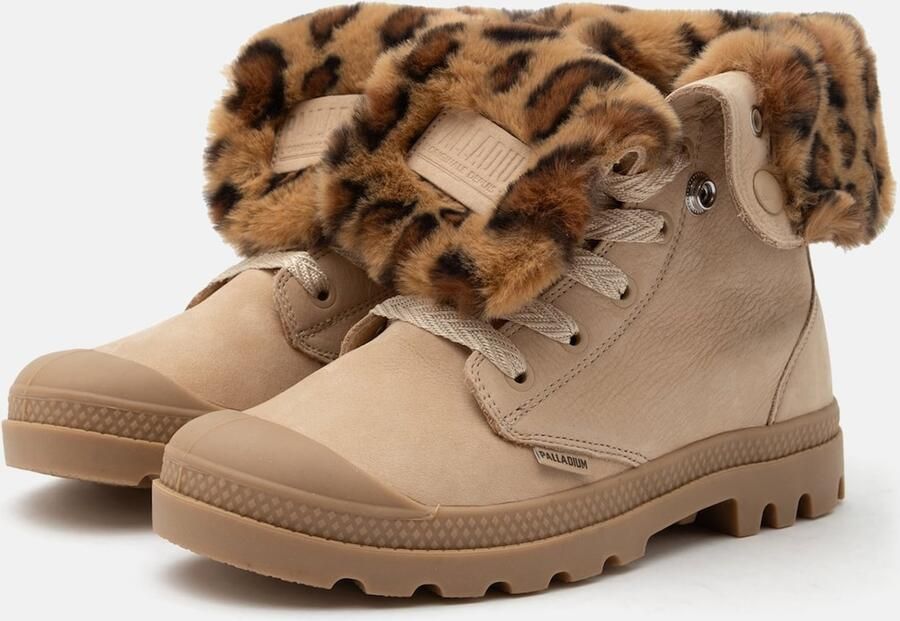Palladium Veterlaarsjes 'BAGGY' beige bruin zwart - Foto 9
