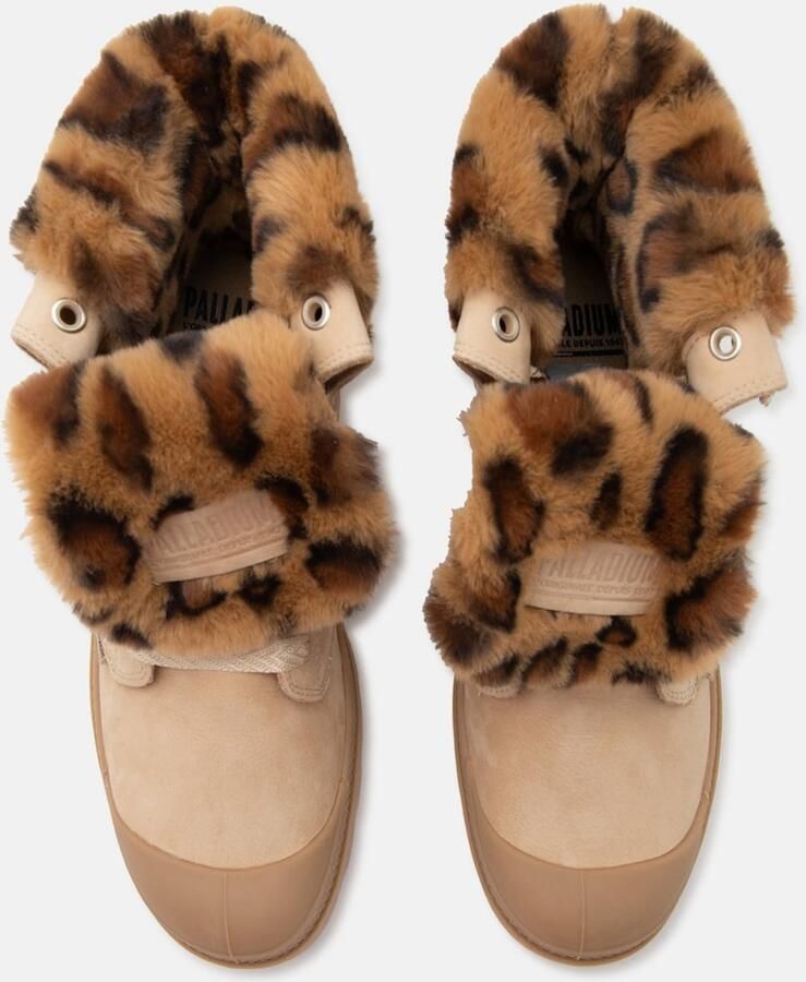 Palladium Veterlaarsjes 'BAGGY' beige bruin zwart - Foto 7
