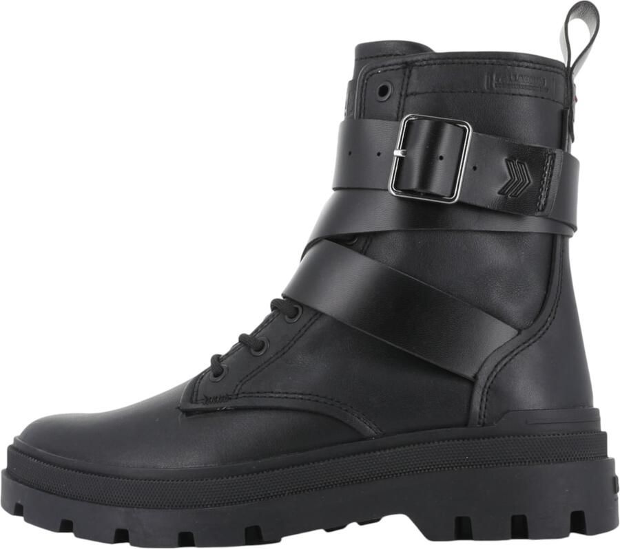 Palladium PALLAGRADE RANGER L Hoge sneakers Veterboots Dames veterschoenen Dames sneakersHalf-hoge schoenen Zwart - Foto 4