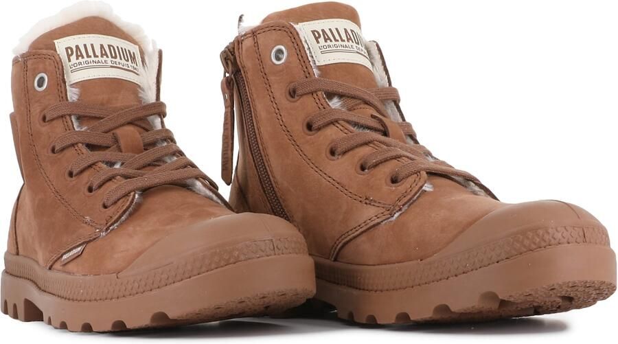 Palladium Pampa Hi Zip Wl Laarzen Bruin Vrouw - Foto 9