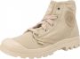 Palladium Womens Pampa Hi Veterboots Laarzen Met Veters Dames Beige - Thumbnail 5