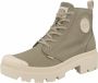 Palladium Hoge veterschoenen PALLABASE twill van textiel - Thumbnail 3