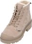 Palladium Ritssluiting Veterschoenen Brown Dames - Thumbnail 4