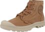 Palladium PAMPA HIGH PERU Volwassenen Half-hoge schoenen Cognac - Thumbnail 2