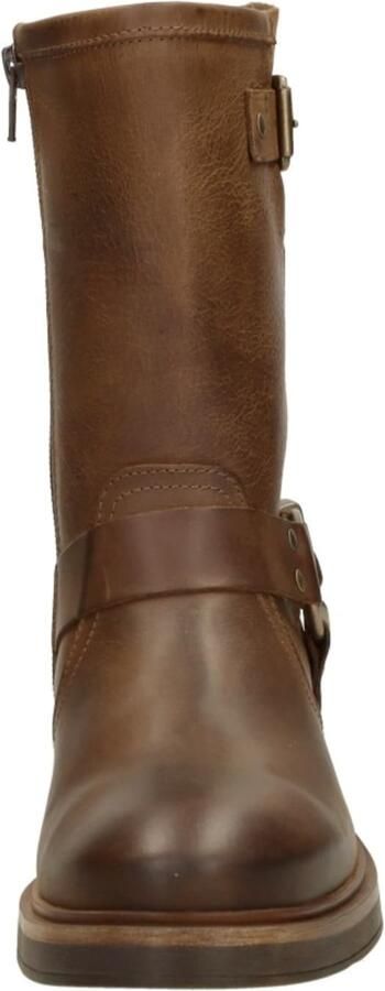 Palpa Bruine Bikerboot met Gouden Gespen Brown Dames - Foto 5