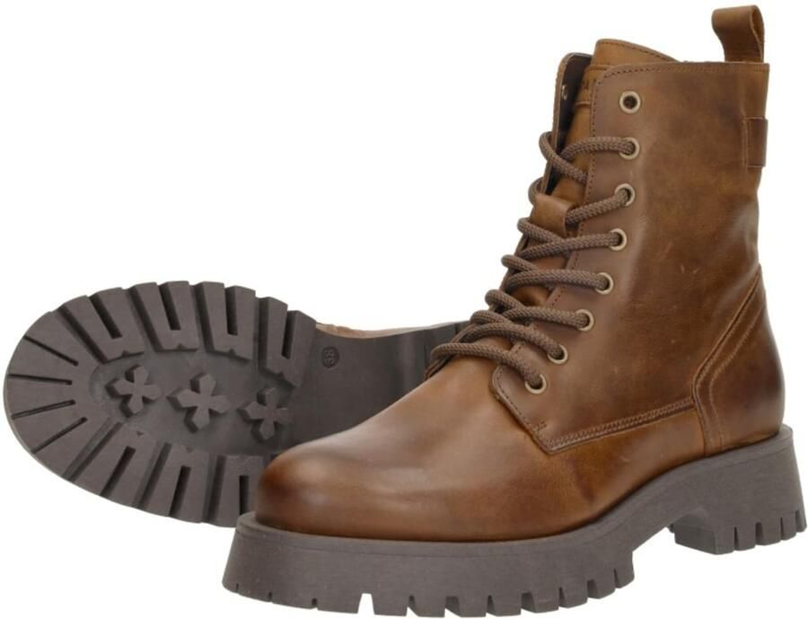 Palpa Venezia Veterschoenen Hoog Cognac - Foto 6