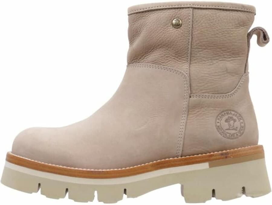 Panama Jack Beige Nubuck Enkelboots Laia B5 Beige Dames