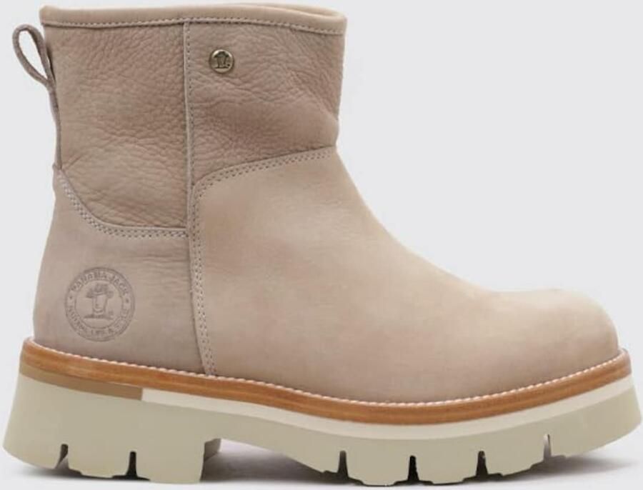 Panama Jack Beige Nubuck Enkelboots Laia B5 Beige Dames - Foto 2