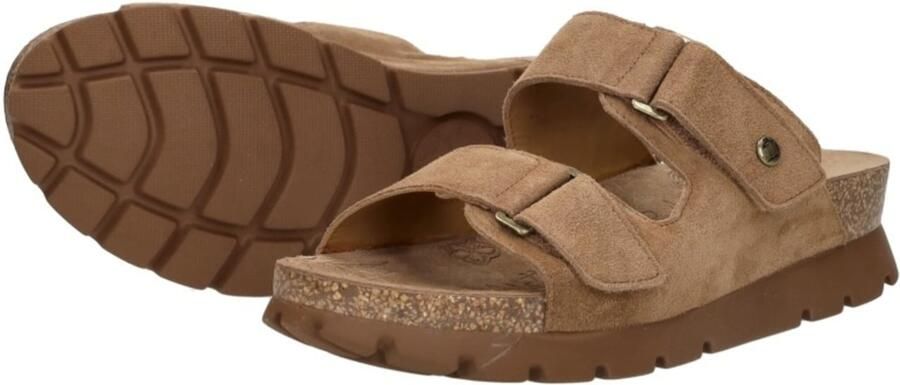 Panama Jack Sade B1 Cuero Bark Slippers Beige Suede Dames Beige - Foto 8
