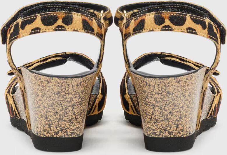Panama Jack Julia Leopard B1 Damessandaal Neutraal - Foto 6