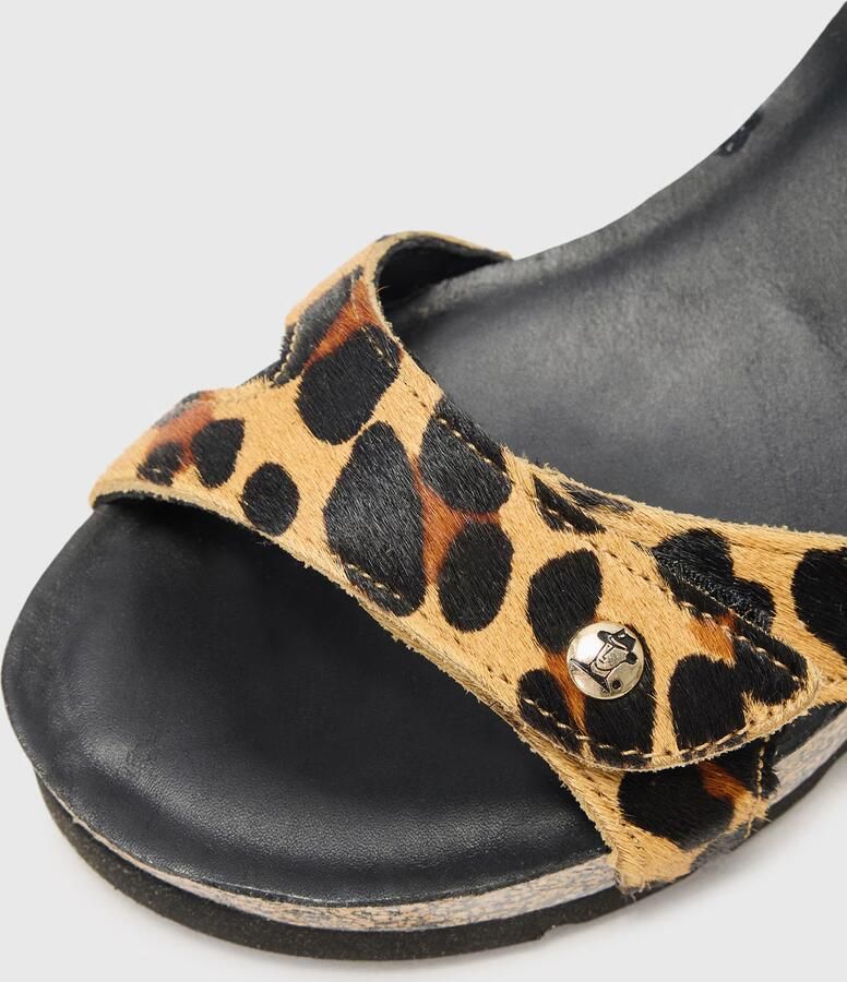 Panama Jack Julia Leopard B1 Damessandaal Neutraal - Foto 3