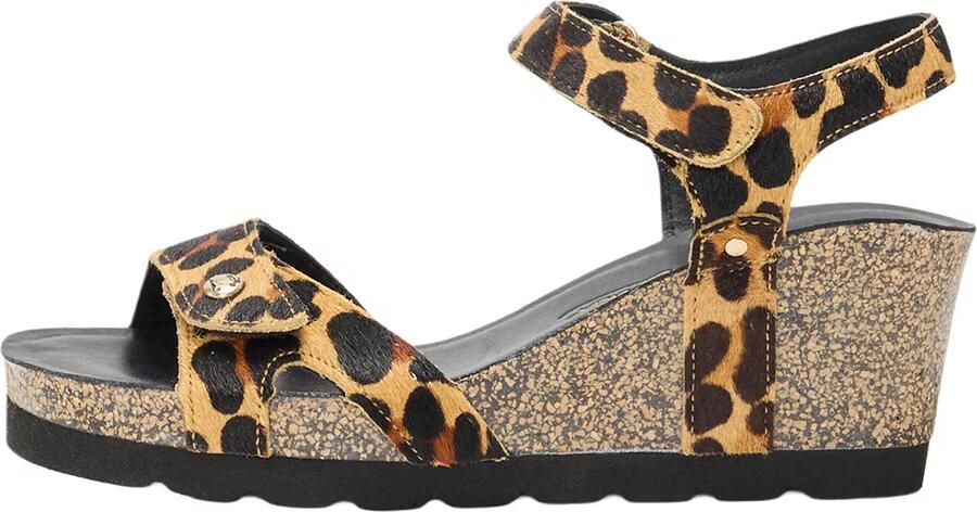 Panama Jack Julia Leopard B1 Damessandaal Neutraal - Foto 2