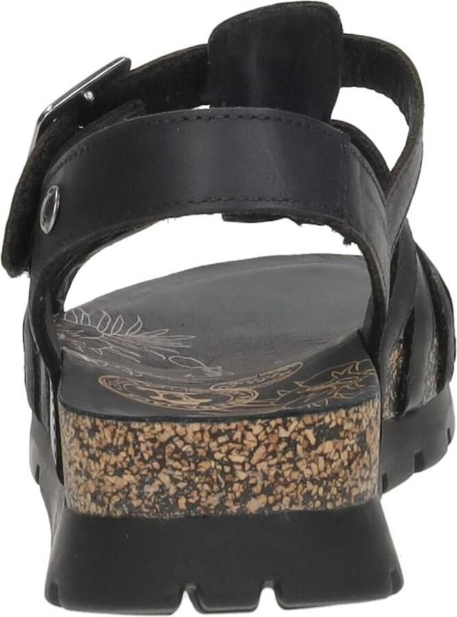 Panama Jack Stijlvolle platte sandalen voor vrouwen Black Dames - Foto 4