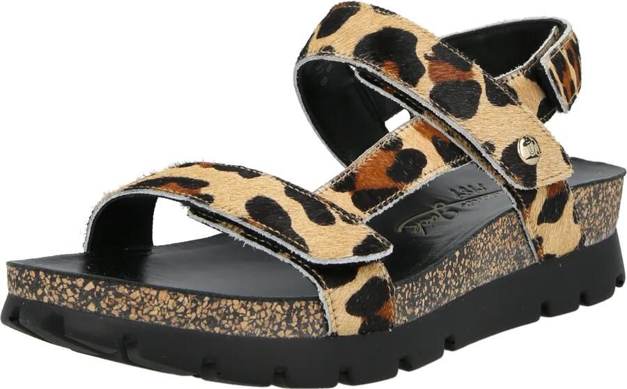 PANAMA JACK Sandalen met riem 'Julia Leopard B1' beige bruin