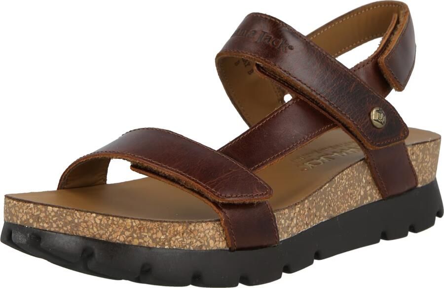 PANAMA JACK Sandalen met riem 'Selma Clay B1' donkerbruin - Foto 5