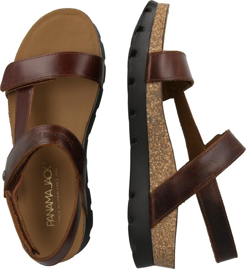 PANAMA JACK Sandalen met riem 'Selma Clay B1' donkerbruin - Foto 6