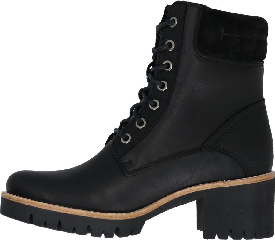 Panama Jack PHOEBE~B17~~~~~~~~~~~~~~~~~~~~ Hoge sneakers Veterlaarzen Dames veterschoenen Dames sneakersHalf-hoge schoenen Zwart