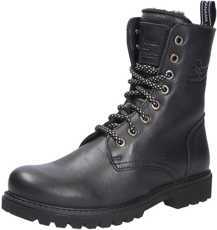 Panama Jack FRISIA~IGLOO~B3~~~~~~~~~~~~~~~ Hoge sneakers Veterlaarzen Dames veterschoenen Dames sneakersHalf-hoge schoenen Zwart - Foto 3
