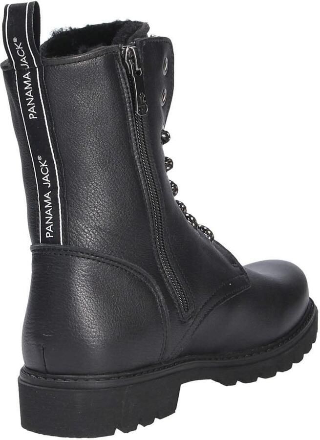 Panama Jack FRISIA~IGLOO~B3~~~~~~~~~~~~~~~ Hoge sneakers Veterlaarzen Dames veterschoenen Dames sneakersHalf-hoge schoenen Zwart - Foto 5