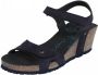 Panama Jack JULIA BASICS B10 Volwassenen Sandalen met hakDames Sandalen Blauw - Thumbnail 5