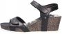Panama Jack Julia Boulevard B1 sandalen met sleehak zwart - Thumbnail 2