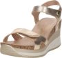 Panama Jack Gouden Metallic Sleehak Sandaal voor Vrouwen Multicolor Dames - Thumbnail 4