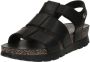 Panama Jack Stijlvolle platte sandalen voor vrouwen Black Dames - Thumbnail 5