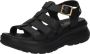 Panama Jack Stijlvolle Platte Sandalen Black Dames - Thumbnail 2