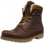 Panama Jack P03 AVIATOR C23 Volwassenen Heren sneakersVrije tijd half hoog Kleur Bruin - Thumbnail 6