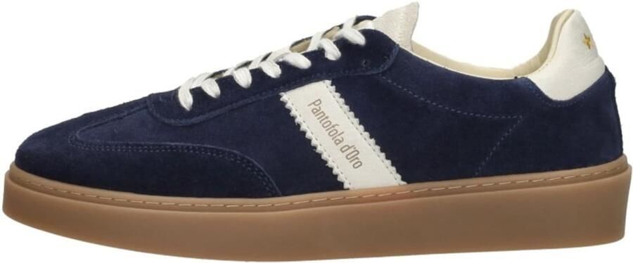 Pantofola D'Oro Lage Suède Sneakers Argentario Stijlvol Blue Heren - Foto 2