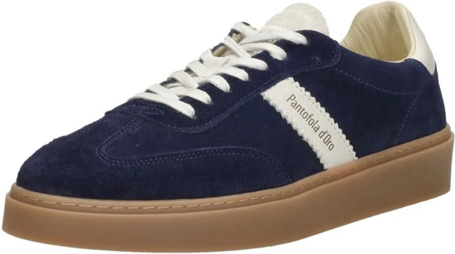Pantofola D'Oro Lage Suède Sneakers Argentario Stijlvol Blue Heren - Foto 5
