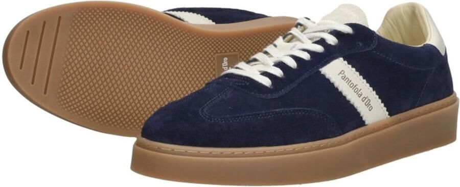 Pantofola D'Oro Lage Suède Sneakers Argentario Stijlvol Blue Heren - Foto 6