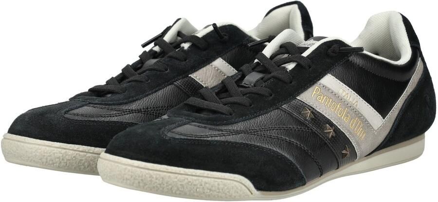 PANTOFOLA D'ORO Sneakers laag beige zwart wit - Foto 5