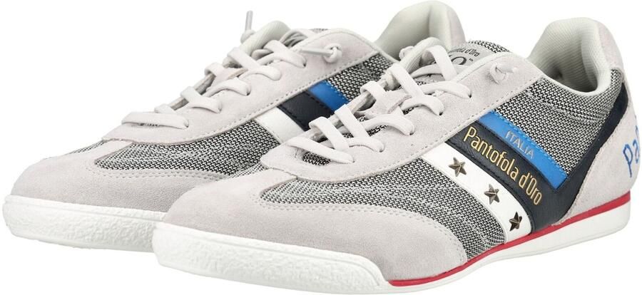 PANTOFOLA D'ORO Sneakers laag blauw grijs lichtgrijs wit - Foto 10