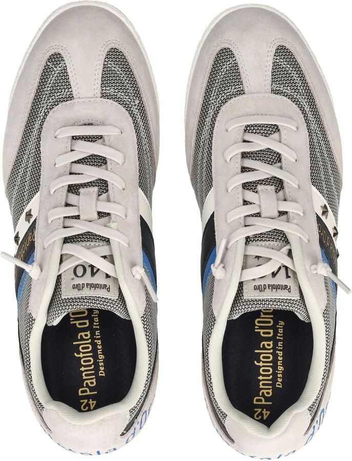 PANTOFOLA D'ORO Sneakers laag blauw grijs lichtgrijs wit - Foto 6