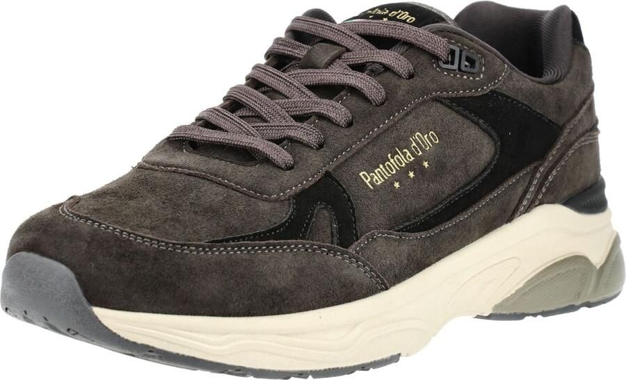 PANTOFOLA D'ORO Sneakers laag chocoladebruin zwart