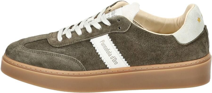 Pantofola D'Oro Groene Suède Lage Sneakers Green Heren - Foto 6