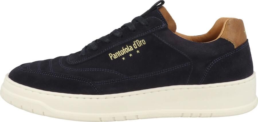 PANTOFOLA D'ORO Sneakers laag donkerblauw bruin wit