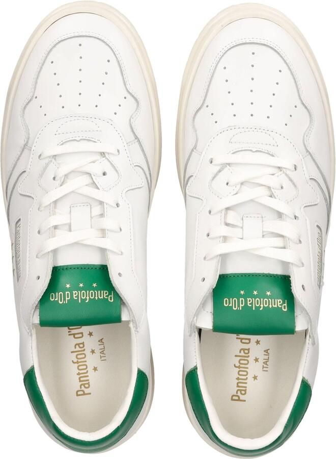 Pantofola d'Oro Sirmione Low Sneakers Leren Sneaker Heren Wit - Foto 5