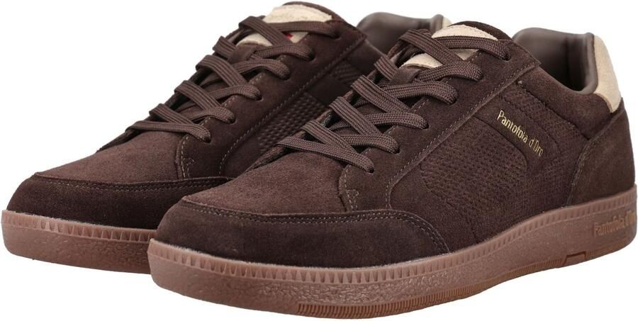 PANTOFOLA D'ORO Sneakers laag kastanjebruin - Foto 5